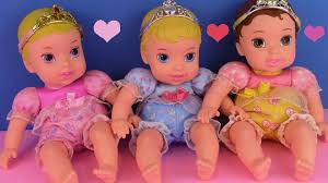 Youtube Princess Baby Dolls Disney Princess Babies Disney Princess Baby Dolls
