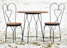 Cute For Back Deck Vintage Cafe Table Parlor Table Cafe Tables