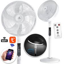 Die besten geräuscharmen ventilatoren im vergleich. Kesser 4in1 Standventilator Tischventilator Mit App Wifi Fernbedienung Mit Led Licht Tischlampe Stehlampe Leselampe Timer Leise Oszillation 120 Grad Ventilator 4 Geschwindigkeiten Eshopping Einfach Besser Einkaufen