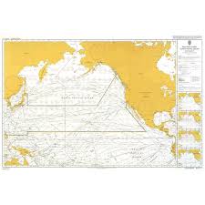 Admiralty Chart 5127 11 Routeing North Pacific Ocean November