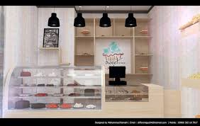 تصميم ديكور محل حلويات design home decor shelving unit