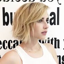 Emma Roberts Short Hair Textured Bob Blonde Instagram Emma Roberts Hair Bob Hairstyles Bobs Haircuts