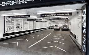 Enviromeant Blog Archive Parking At 13 17 East 54th St Parking Design Floor Signage Wayfinding Design