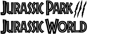 Jurassic world:version 1.00 full font name: Jurassic World Font Download Famous Fonts