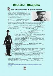 This comedic masterpiece finds the iconic little tramp (charlie chaplin). Charlie Chaplin Past Simple Esl Worksheet By Gilorit