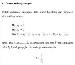 Jika dipakai α = 5%, dapatkah diyakini bahwa toko buku tersebut dapat menjual di atas 60 buku. Contoh Soal Uji Hipotesis 2 Populasi Contoh Soal Terbaru