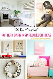Maybe you would like to learn more about one of these? Conservamom 20 Do It Yourself Pottery Barn Inspired Decor Ideas Conservamom