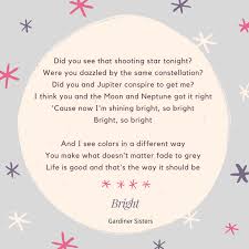 Did You See That Shooting Star Tonight Were You Dazzled By The Same Constellation Did You And Jupiter Conspire T Stars Tonight Meaningful Lyrics Star Wedding