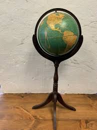 World globe on floor stand. Replogle World Globe On Floor Stand Jun 17 2020 Lawyer Auction In Ny