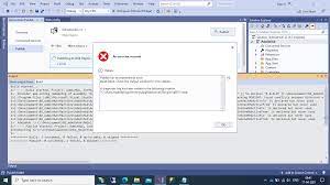 Visual Studio Community 2019 Publish Error Stack Overflow