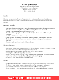 Resume samples with headline, objective statement, description and skills examples. Functional Resume Example For A Manufacturing Job