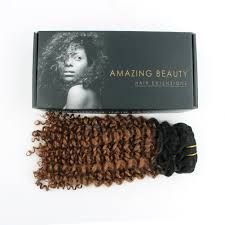 17% off for everything, code: Clip In Hair Extension Jerry Curl Ombre Natural Black To Light Auburn Amazingbeautyhair