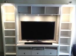 Media Center Lighting Ev Dekorasyonu Hemnes Evler