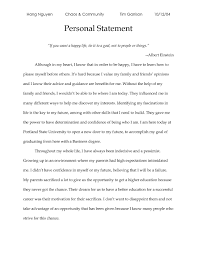 Pin On Personal Statement