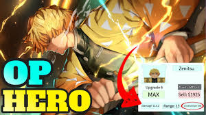 The character list contains all characters based on their star rating. Roblox All Star Tower Defense L Zenitsu Showcase L Super Overpowered Hero Youtube