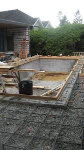 Concrete Pool Formwork For Second Pour Around Pool Adges Reinforcement For Slab On Grade Around Pool Pool Houses Swimming Pool Construction Building A Pool