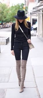 100 Thanksgiving Outfit Ideas Wachabuy Fashion Over The Knee Boot Outfit Fall Outfits