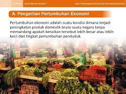 1 Bab Pembangunan Ekonomi Dan Pertumbuhan Ekonomi Ppt Download