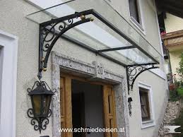 Vordach Schmiedeeisen Glas Vsg Gartendach Vordach Aussenfenster