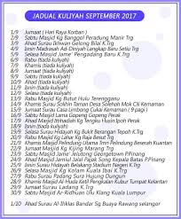 Tarikh dan lokasi kuliah ustaz azhar idrus september 2017. Jadual Kuliah Ustaz Azhar Idrus Uai September 2017