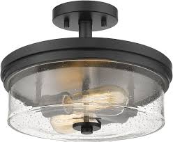 Get great deals on black wrought iron flush mount fixtures. Z Lite 464sf Mb Bohin Contemporary Matte Black Flush Mount Lighting Fixture Zlt 464sf Mb