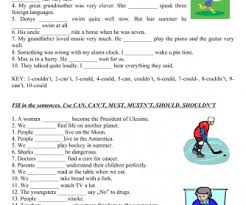 Get children to grab their reading books, and give them two minutes to go on a verb hunt. Modal Verb Practice Elementary Level
