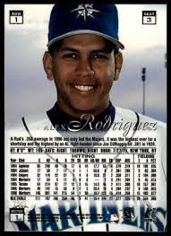 1997 Flair Showcase #3 Alex Rodriguez Flair Showcase Row 1 (Grace)