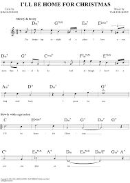 Ill Be Home For Christmas Sheet Music Always Makes Me Cry Christmas Sheet Music Christmas Lyrics Christmas Piano