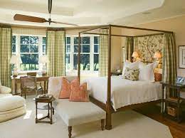 interesting how nancy creek placed the chaise lounge in front of the bed and adjacent to the chair ottoman behind the d traditional bedroom home bedroom design