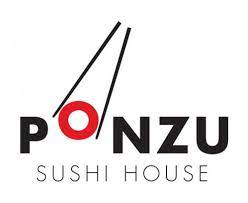 Ponzu Sushi House Brands Of The World Sushi Logo Food Logo Design Inspiration Logo Restaurant