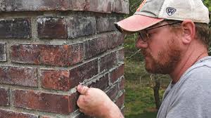 Learn how to use simple brick tools to repair brickwork or masonry. Repointing A Brick Chimney Fine Homebuilding