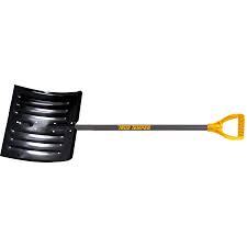 Hardwood handle for strength and moisture resistance. True Temper 18 Steel Snow Shovel Clearfield Wholesale Paper Co Inc