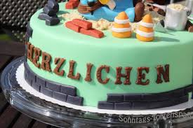 See more party ideas at catchmyparty.com! Immer Wieder Sonntags Bob Der Baumeister Torte