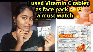Vitamin c is an impressive skincare ingredient that is shown to be effective in the following areas: Vitamin C Tablet As Face Pack Youtube