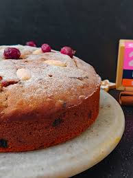 Do you have to soak fruit cake in alcohol? Alcohol Free Instant Christmas Plum Cake Recipe Nitha Kitchen