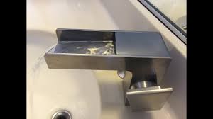 how to install a bathroom faucet