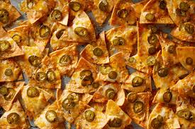 You can eat them all by yourself, or share them with other people. The Original Nachos Were Crunchy Cheesy And Truly Mexican The New York Times