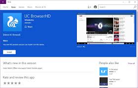 If you need other versions of uc browser, please email us at help@idc.ucweb.com. Uc Browser Hints At Windows 10 Universal App For Pc And Mobile