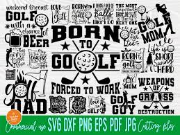 Download Golf Bundle Svg Golfer Svg Golfing Svg Cut Files