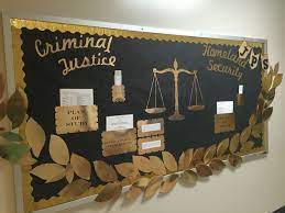 Criminal Justice Homeland Security Bulletin Board Criminal Justice My First Classroom Classroom Decorations