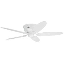 Flush mount ceiling fans are available in different styles and packages. Low Profile Iii 132cm Fan Without Lights White Moonlight Design