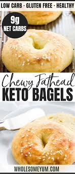 Keto Low Carb Bagels Recipe With Fathead Dough Gluten Free In 2020 Low Carb Bagels Diet Breakfast Recipes Recipes
