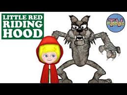The Wolf That Fell In Love With Little Red Riding Hood English Lyrics Little Red Riding Hood Children S Songs With Animation Youtube Schoolfeesten