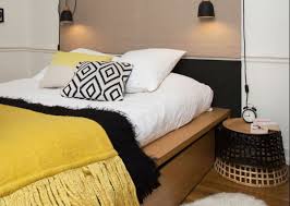 Alors comment appliquer une déco en noir et blanc sans commettre d'erreurs ? Chambre Jaune Moutarde Les Coloris A Associer Blog Clematc