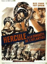 Hercule A La Conquete De L Atlantide Hercule Film Historique Affiche Cinema