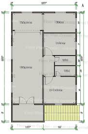 27 42 1st Floor 2bhk House Plan Budget House Plans Simple House Plans