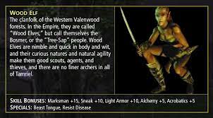 Skyrim that produce temporary effects on the dragonborn. Wood Elf Bosmer Losing Stealth Passive An Open Letter Page 81 Elder Scrolls Online