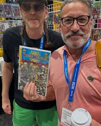 It wouldn't be @comic_con without seeing your friends and making new ones!  So good to see my friends @leilanishiu and Nick, thank you for taking a  moment out of your busy appearance