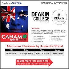 Study In Australia Deakin College For Complete Information Enrolment Contact Canam On Study Abroad Australia Education In Australia University Rankings