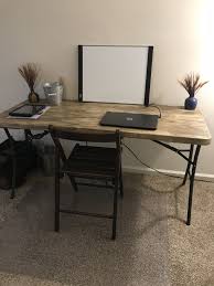 Diy Folding Table Contact Paper Folding Table Desk Gallery Wall Living Room Diy Furniture Projects